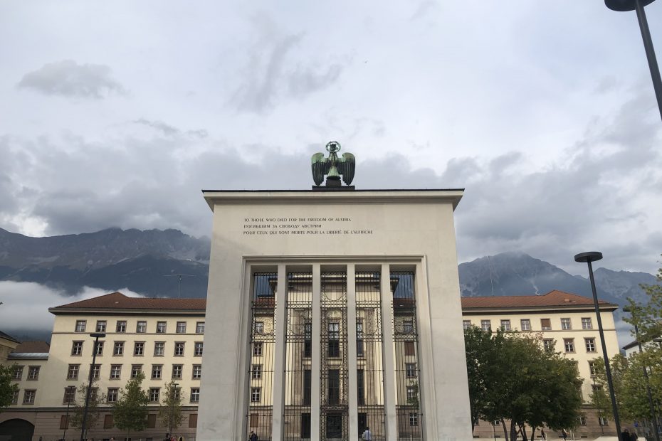 Das Befreiungsdenkmal in Innsbruck.