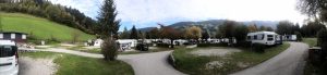 Das nenne ich mal Panorama-Blick über den Campingplatz!