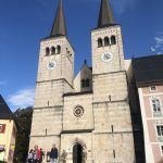 Die schöne St. Bartholomä-Kirche in Berchtesgaden.